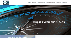 Desktop Screenshot of empiremumbai.com